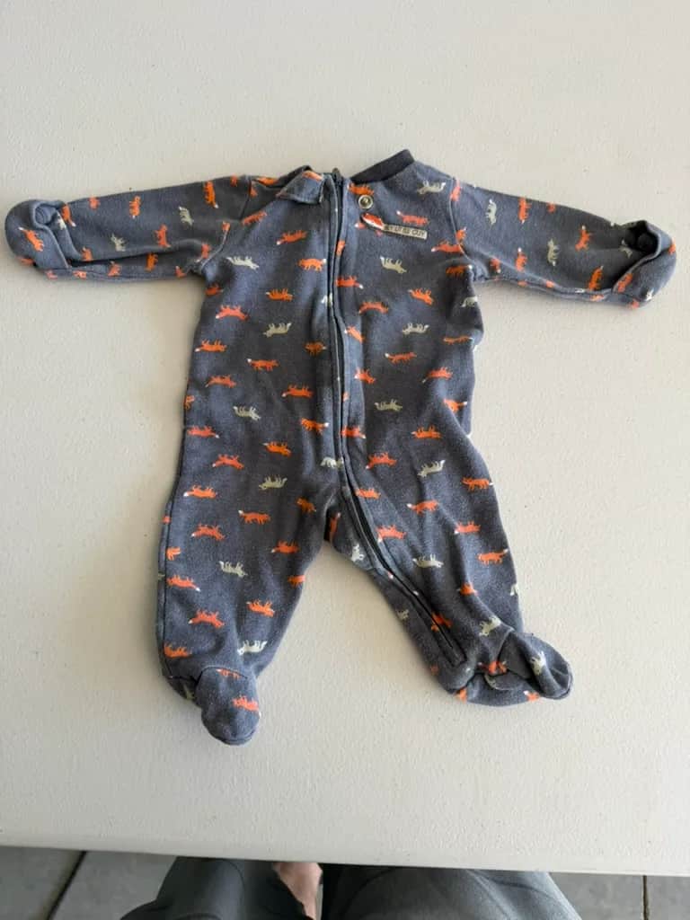 Carter's Newborn Fox Footed Sleeper