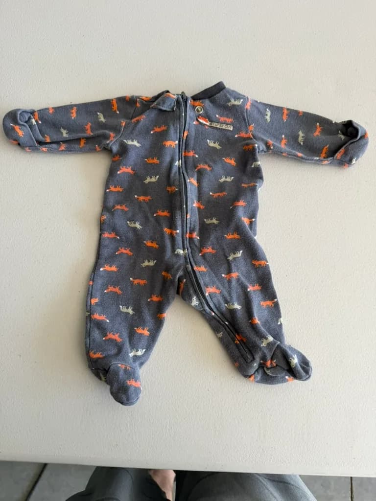 Carter's Newborn Fox Footed Sleeper