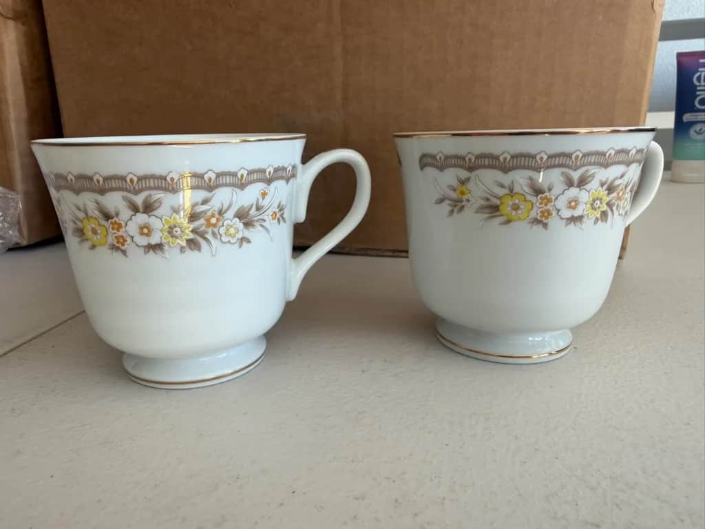 Vintage Ekco International Golden Autumn Fine China Set