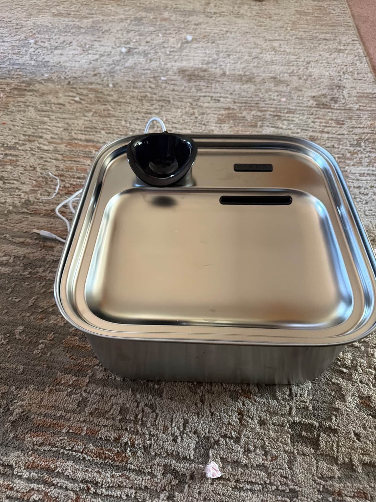 Stainless Steel Pet Water Fountain