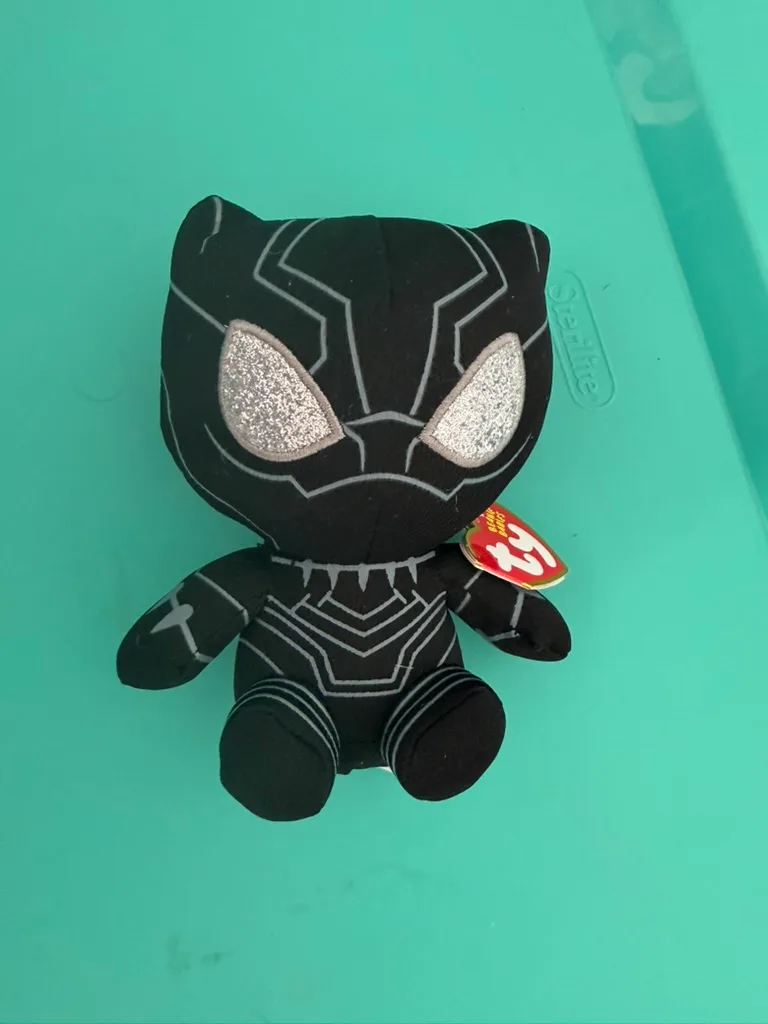 Ty Beanie Babies Black Panther Plush with Tag