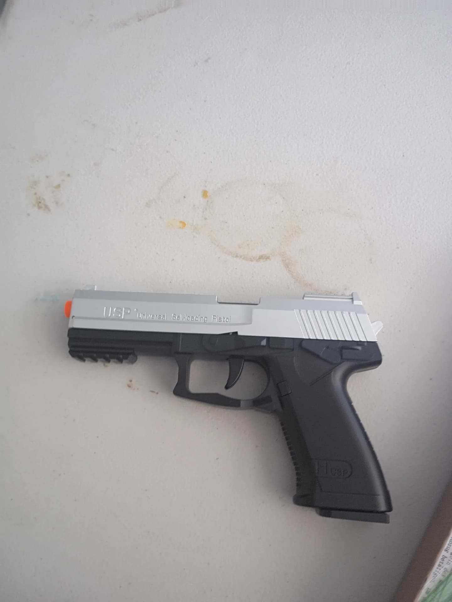 Toy USP-Style Pistol with Accessories